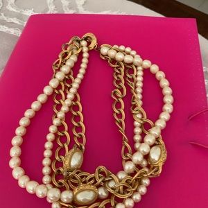 COPY - Givenchy costume multi chain and Pearl necklace
